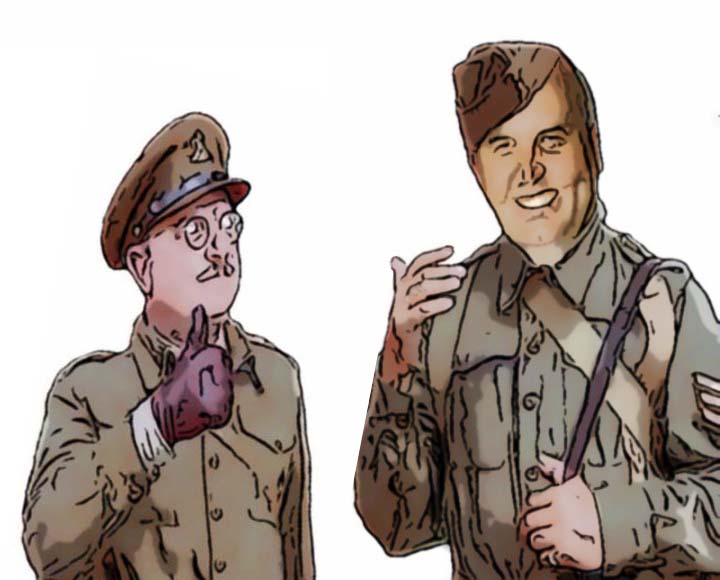 Dads Army cartoon 02