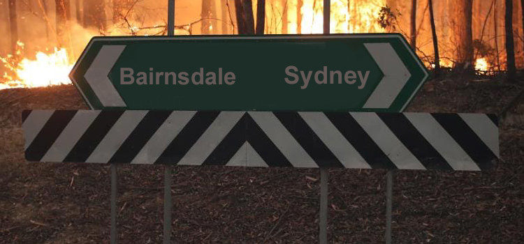 Bairnsdale to Sydney