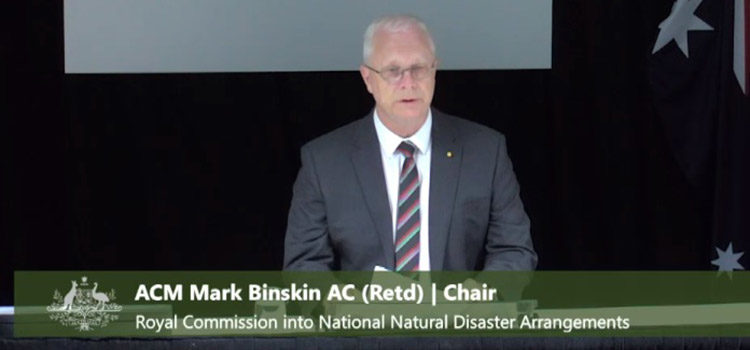 Bushfire Royal Commission Up and Running