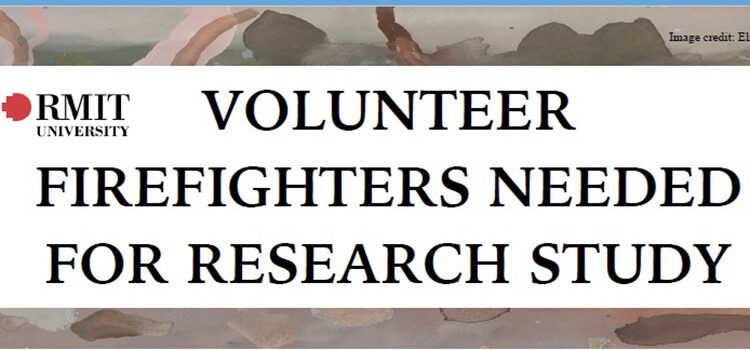 Volunteer Firefighters Needed for Research Study